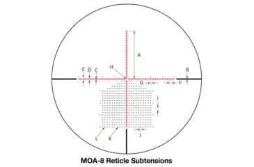 Image of Sightron S6 Rifle Scope, 5-30x56mm, 34mm Tube, First Focal Plane, IR MOA-8 Reticle, Satin Black, Small, 66004