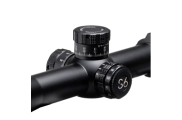 Image of Sightron S6 Rifle Scope, 5-30x56mm, 34mm Tube, First Focal Plane, MH-7 IR Reticle, Satin Black, Small, 66003