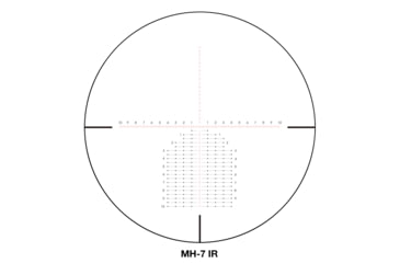 Image of Sightron S6 Rifle Scope, 5-30x56mm, 34mm Tube, First Focal Plane, MH-7 IR Reticle, Satin Black, Small, 66003