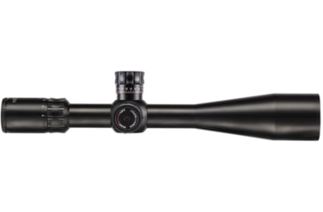 Image of Sightron SIII PLR Rifle Scope, 6-24x50mm, 30mm Tube, SFP, Mil-Hash Reticle, Satin, Black, 28008