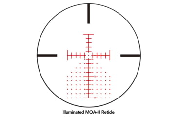 Image of Sightron SIII PLR Rifle Scope, 6-24x50mm, Zero Stop, MOA-H 24X IR Reticle, Black, Medium, 28002