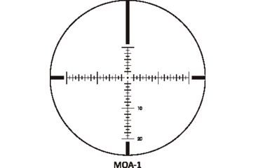 Image of Sightron SVSSED Rifle Scope, 10-50x60mm, 34mm Tube, MOA-1 Reticle, ED Glass, Black, Medium, 27200