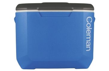 Image of Coleman Signature 60 Quart Performance Wheeled Cooler, 5883, Blue / White / Dark Gray, Holds 94 Cans 3000001996