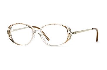 Image of Calligraphy Collections Bradstreet SESC BRAD00 Bifocal Prescription Eyeglasses - Brown/gold SESC BRAD005135 BN