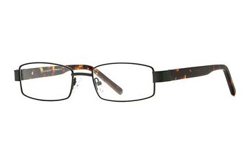 Image of Calligraphy Collections Patterson SESC PATT00 Eyeglass Frames - Black SESC PATT005445 BK