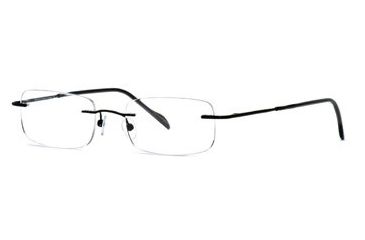 Image of Calligraphy Collections Scanner SESC SCAN00 Eyeglass Frames - Black SESC SCAN005140 BK