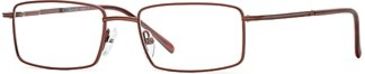 Image of Calligraphy Collections Thoreau SESC THOR00 Eyeglass Frames - Brown SESC THOR005240 BN