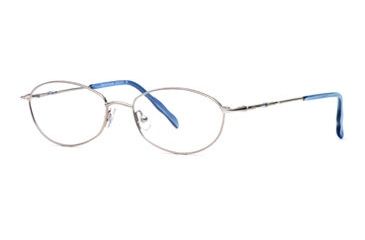 Image of Calligraphy Collections Tuscany SESC TUSC00 Progressive Prescription Eyeglasses - Silver SESC TUSC005235 SV