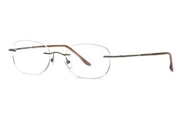 Image of Calligraphy Collections Velocity SESC VELO00 Single Vision Prescription Eyewear - Brown SESC VELO005440 BN