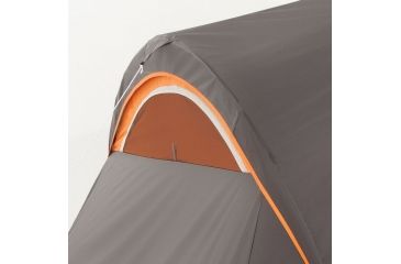 Image of Coleman Signature Yarborough Pass 6-Person Fast Pitch Dome Tent W/ Rainfly, Gray / Orange, 12 x 7 ft 2000018247