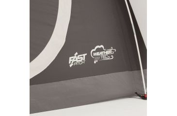 Image of Coleman Signature Yarborough Pass 6-Person Fast Pitch Dome Tent W/ Rainfly, Gray / Orange, 12 x 7 ft 2000018247