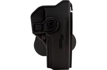 Image of SigTac Retention Roto Paddle Holster, P250 Full Size, All Calibers, Black Polymer 110103