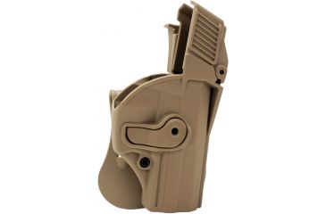 Image of SigTac Retention Roto Paddle Holster, USP Compact 9/40, Level 3, Tan 110140, EDEMO1