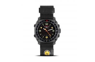 Image of Silencer 44.5mm Grey Steel Case, Ballistic Velcro II Band