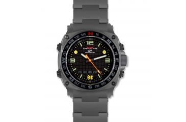 Image of Silencer 44.5mm Grey Steel Case Steel Band