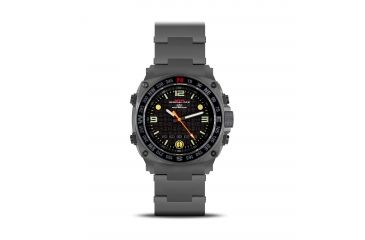 Image of Silencer 44.5mm Grey Steel Case Steel Band
