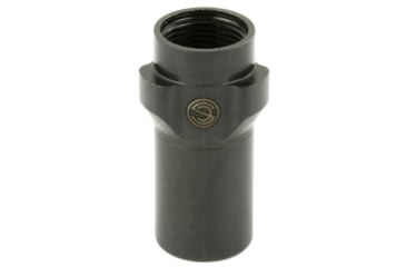 Image of SilencerCo 3-Lug Muzzle Device, 1/2x28, 9mm, Black, AC2604