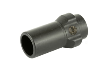 Image of SilencerCo 3-Lug Muzzle Device, 1/2x28, 9mm, Black, AC2604