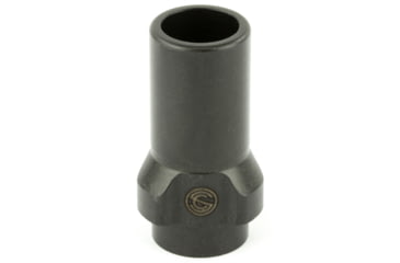 Image of SilencerCo 3-Lug Muzzle Device, 1/2x28, 9mm, Black, AC2604