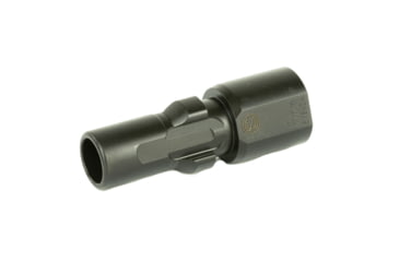 Image of SilencerCo 3-Lug Muzzle Device, 5/8x24, 9mm, Black, AC2609