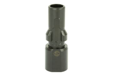 Image of SilencerCo 3-Lug Muzzle Device, 5/8x24, 9mm, Black, AC2609