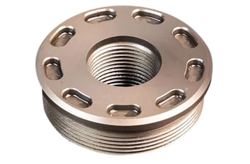 Image of SilencerCo Bravo Direct Thread Mount, 1/2-28 Tpi, Black Titanium, AC5320