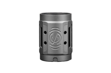 Image of SilencerCo Alpha MAAD Brake 2.0 Black Anodized Aluminum 2&quot; OAL 1.45&quot; Diameter, AC5447