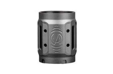 Image of SilencerCo Bravo MAAD Brake 2.0 Black Anodized Aluminum 2.11" OAL 1.68" Diameter, AC5449