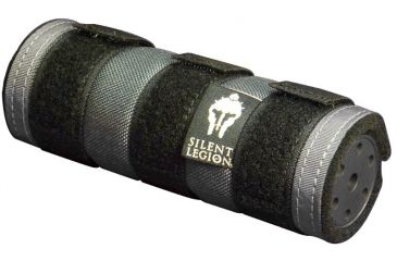 Image of Silent Legion Suppressor Cover/Heat Shield, Standard Temperature, 1800F, Grey, 8 in, SC-8G