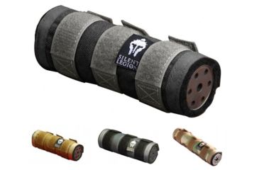 Image of Silent Legion Suppressor Cover/Heat Shield, Black, Coyote Brown, Grey, MultiCam