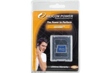 Image of Silicon Power 256MB Mini Secure Digital Memory Card