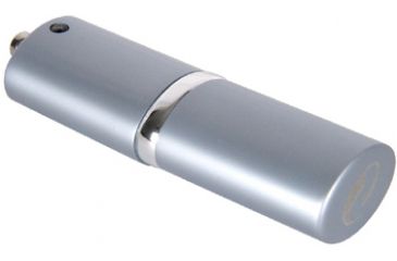 Image of Silicon Power LUX mini 310 USB Flash Drive Grey Blue w/ Metal Chain - 1GB / 2GB / 4GB