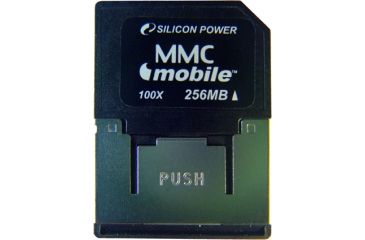 Image of Silicon Power MMC Mobile Flash Memory Cards SP512MBMMM100V10