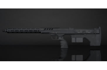 Image of Silverback Airsoft Desert Tech SRS A2/M2 Air Gun, For Left Handed Shooters, Black, 22, SBA-BLT-12BK-L
