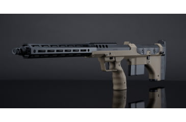 Image of Silverback Airsoft Desert Tech SRS A2/M2 Air Gun, For Left Handed Shooters, Flat Dark Earth, 22, SBA-BLT-12FDE-L