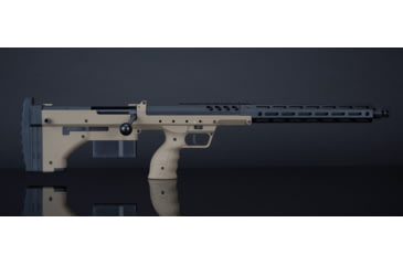 Image of Silverback Airsoft Desert Tech SRS A2/M2 Air Gun, For Left Handed Shooters, Flat Dark Earth, 22, SBA-BLT-12FDE-L
