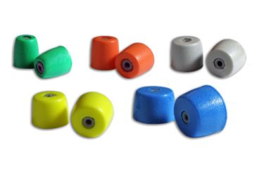 Image of Silynx Foam Ear Tips 3 Pair Kit - Small, Medium, Large, Black, ERC000019