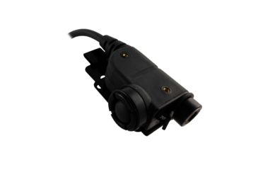 Image of Silynx U94 Chest Mountable Push-to-Talk Comm System - 18in, Coiled, Black, U94PTT-001-C