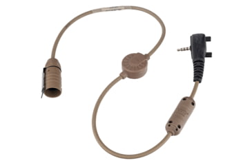 Image of Silynx Yaesu/Vertex One-Pin Right Angle 3.5mm, Tan, CA0208-00