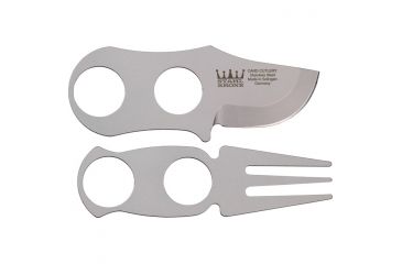 Image of Simba Tec Card Cutlery Fixed Blade Knife,Skeletonized Handle SBT55552