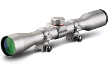 Image of Simmons 22 MAG 3-9x32 Silver Matte Rimfire Truplex Rifle Scope w/ Rings, 511037