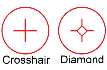 Image of Simmons Multi-Reticle - Crosshair &amp; Diamond Reticles
