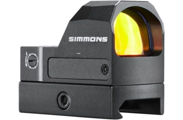 Image of Simmons SPTRD125 Pro Target 1 X 25mm Reflex Red Dot Matte Black 1x25mm