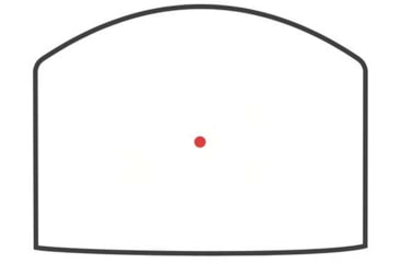 Image of Simmons SPTRD125 Pro Target 1 X 25mm Reflex Red Dot Matte Black 1x25mm