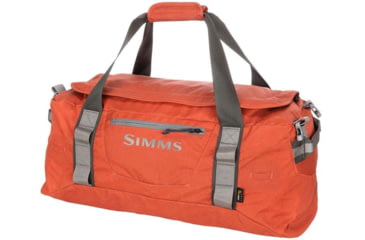 Image of Simms Fishing Products GTS Gear Duffel, Simms Orange, 50L, gts-gear-duffel-50lmedcam