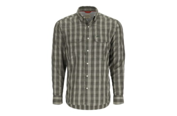 Image of Simms Fishing Products Big Sky Fishing Shirt - Men's, Black, Small, 10661-004-20