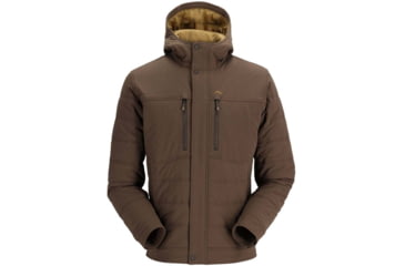 Image of Simms Fishing Products Cardwell Hooded Jacket - Men's, Hickory, Small, 13599-216-20