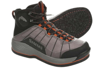 Image of Simms Fishing Products Flyweight Wading BootFelt - Men's, Steel Grey, Small, 7, 12632-016-07