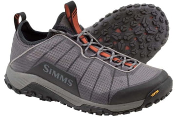 Image of Simms Fishing Products Flyweight Wet Wading Shoe - Men's, Slate, Small, fw-wet-wad-shoemed-orga