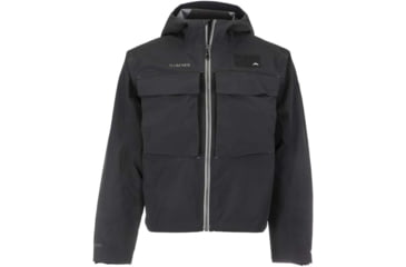 Image of Simms Fishing Products Guide Classic Wading Jacket - Men's, Carbon, Small, 13155-003-20